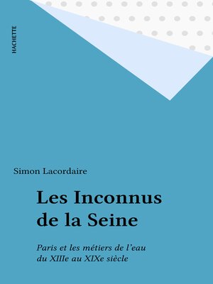cover image of Les Inconnus de la Seine